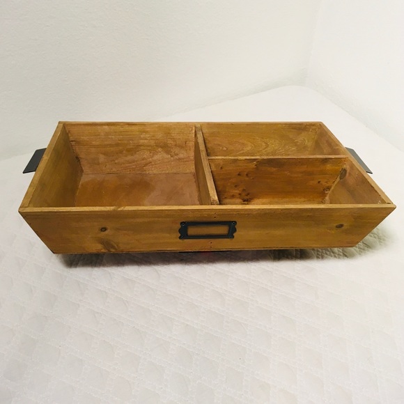 Enchante Accessories Other - 🤓WOODEN DESK ORGANIZER ACCESSORY & METAL HARDWARE